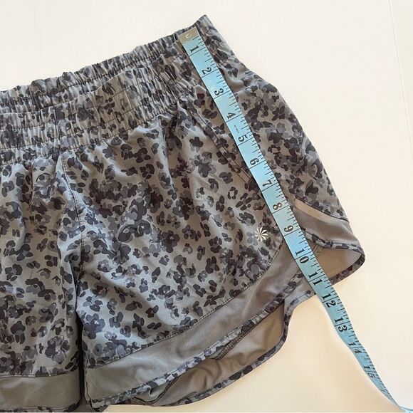 🍋 Athleta •Women’s Mesh Racer Run MidRise Athletic Shorts w/Built in Brief Sz S - Picture 6 of 7